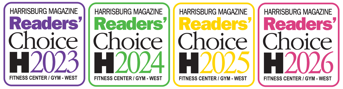 Harrisburg Magazine Readers' Choice Award, Fitness Center / Gym - West, 2023-2026